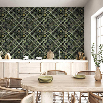 Tapete - Olive Mosaic