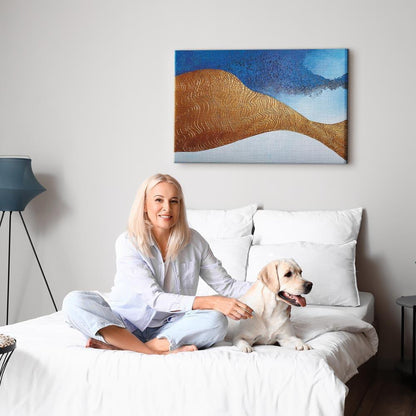 Leinwandbild - Indigo Ridge (1 Part) Wide