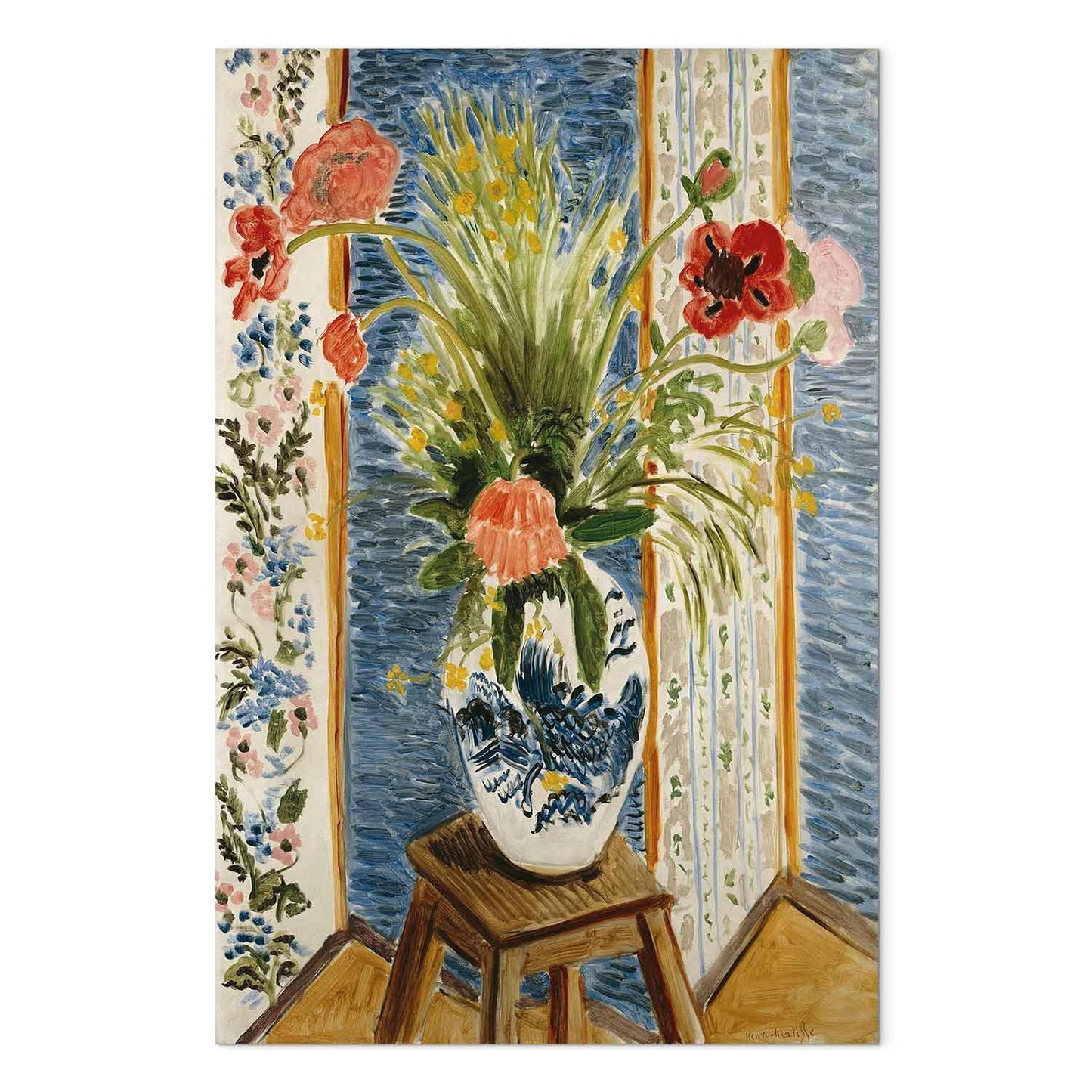 Leinwandbild - Henri Matisse – Poppies