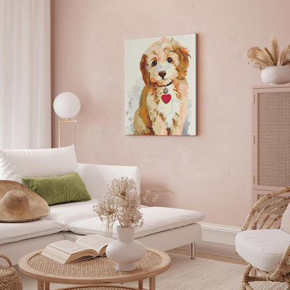 Malen nach Zahlen - Dog (Puppy)