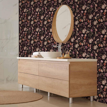 Tapete - Fragrant flowers and herbs - plum