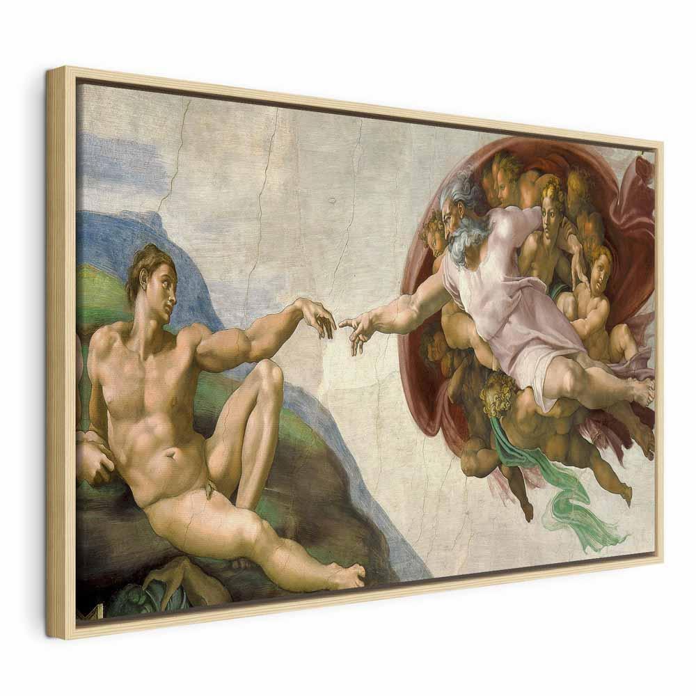 Leinwandbild - Michelangelo – The Creation of Adam II