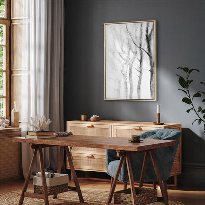 Leinwandbild - Way to Nature (1 Part) Vertical