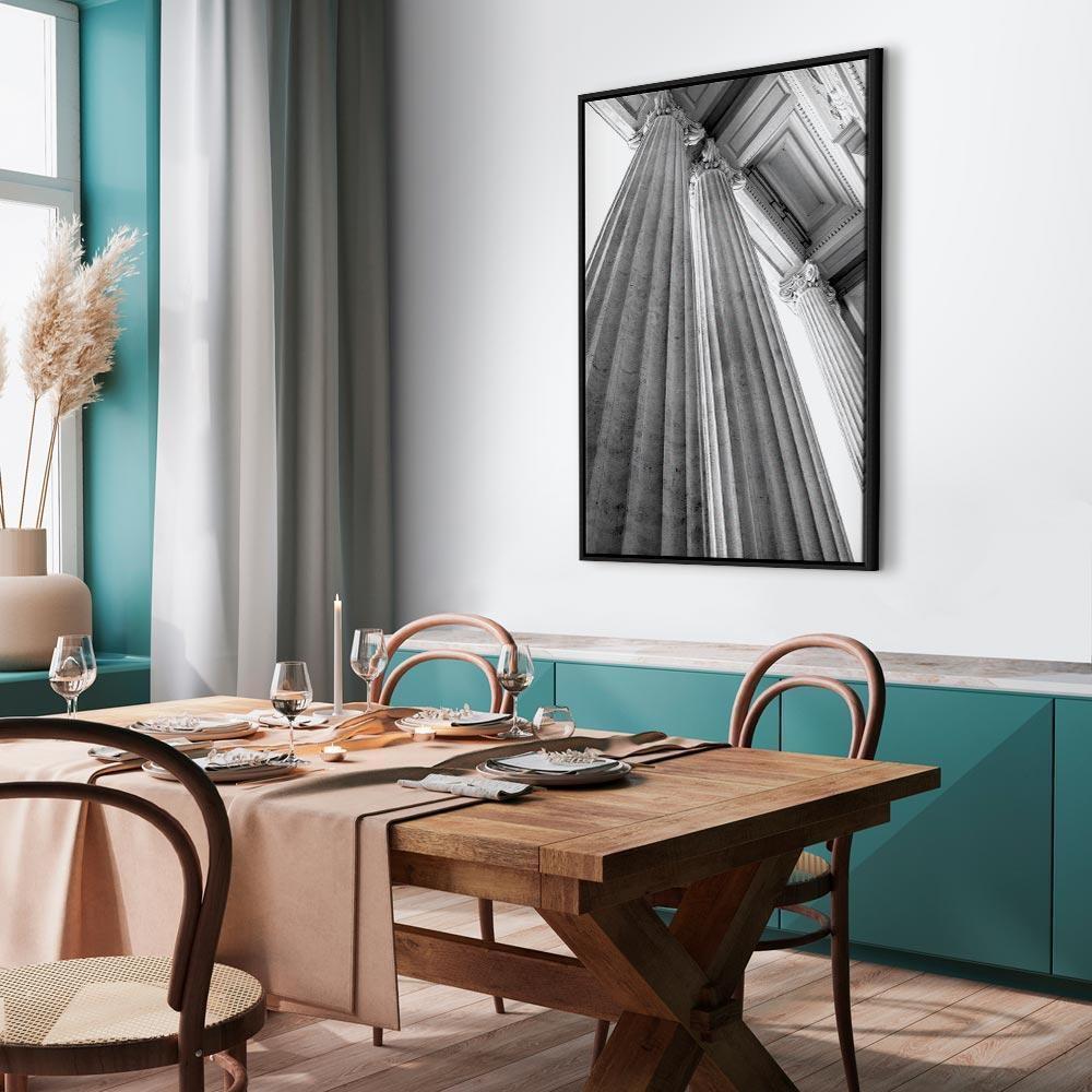 Leinwandbild - Stone Columns (1 Part) Vertical