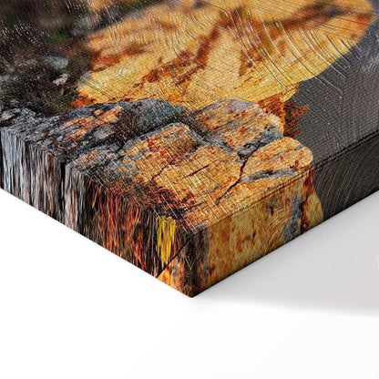 Leinwandbild - Sun Salutation