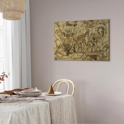 Leinwandbild - Frida Kahlo – Karma