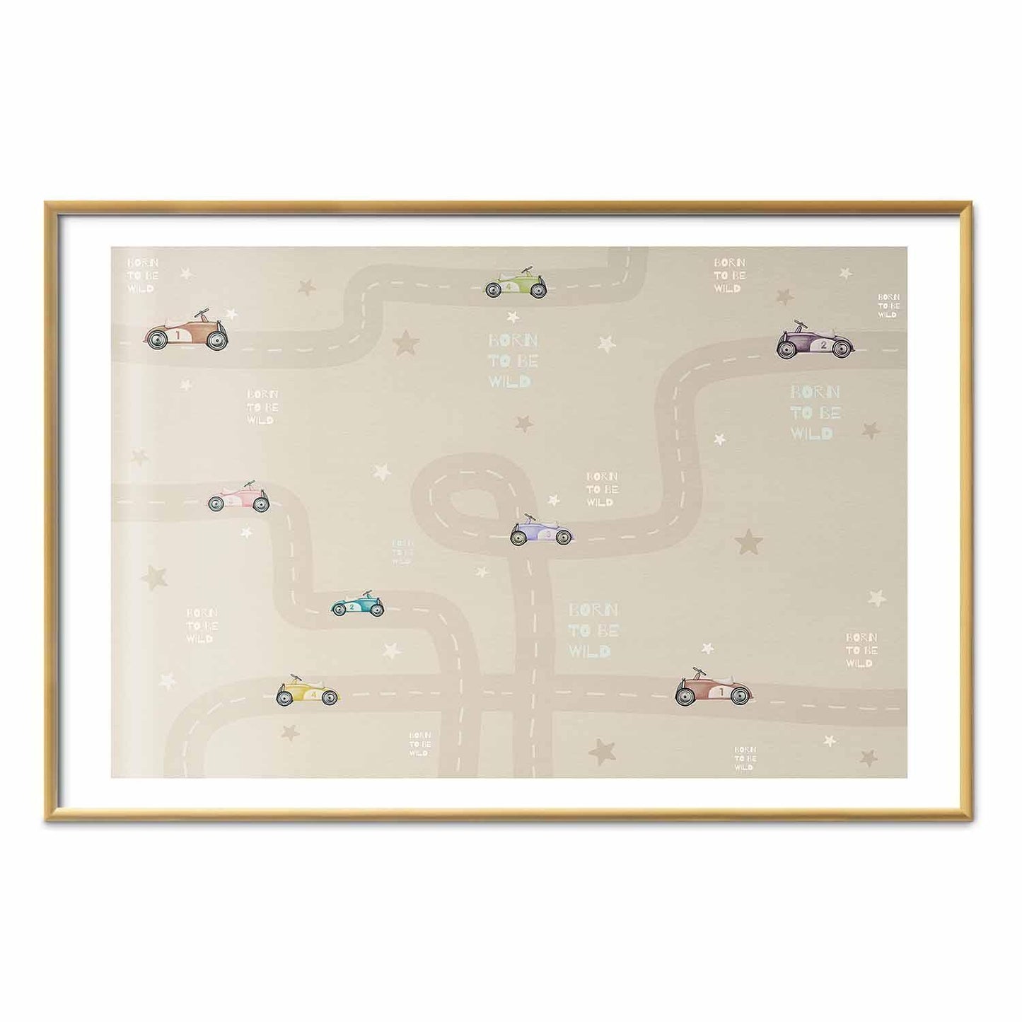 Poster - Racing Cars