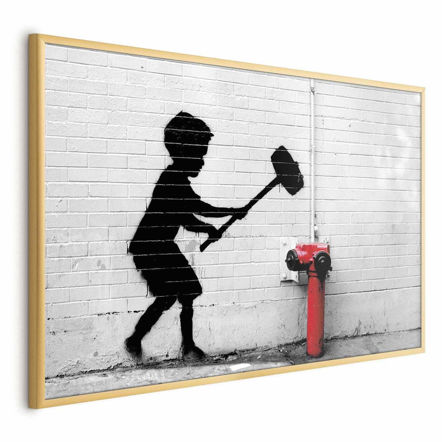Poster - Destroy the Fire Hydrant Artgeist