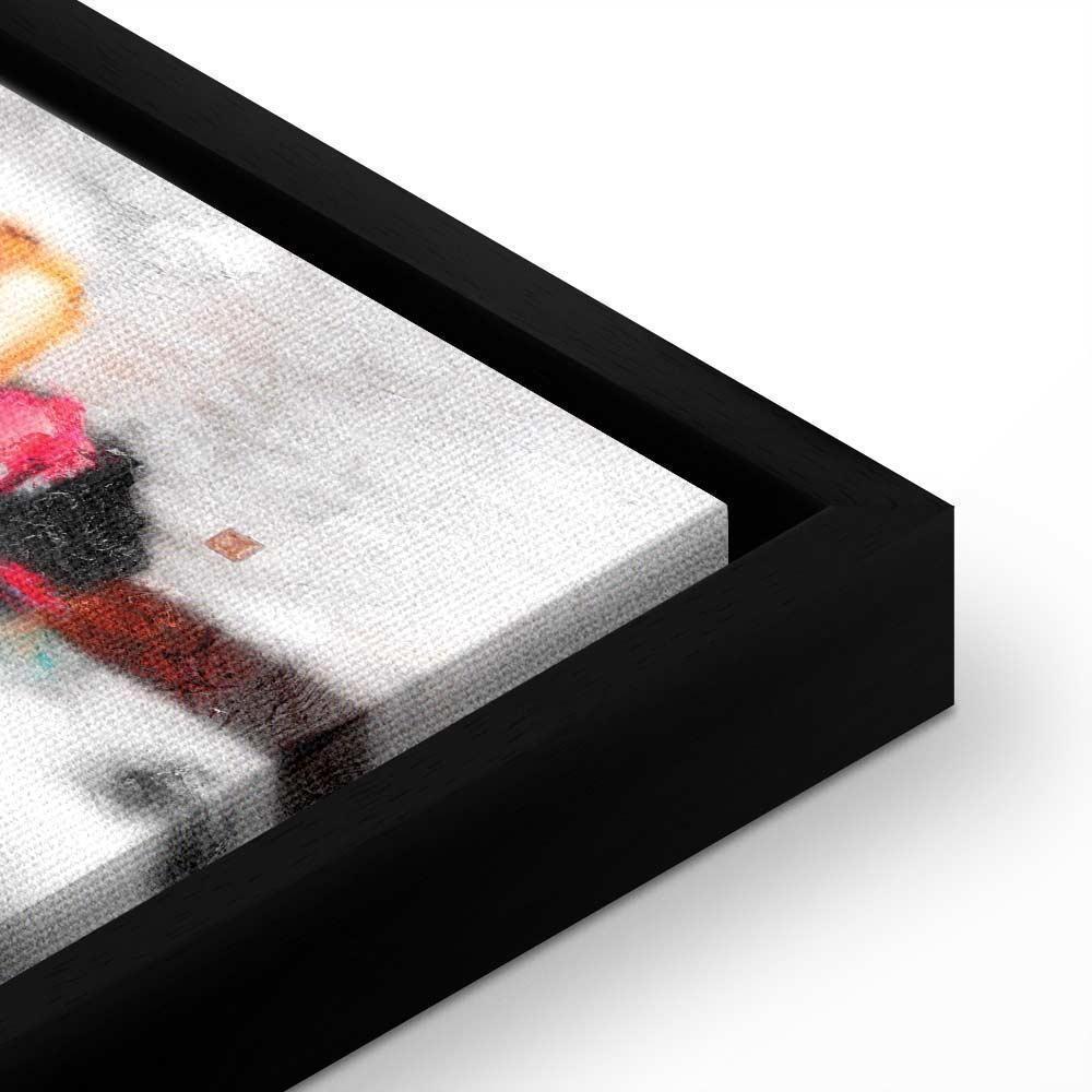 Leinwandbild - Colourful Installation (1 Part) Narrow