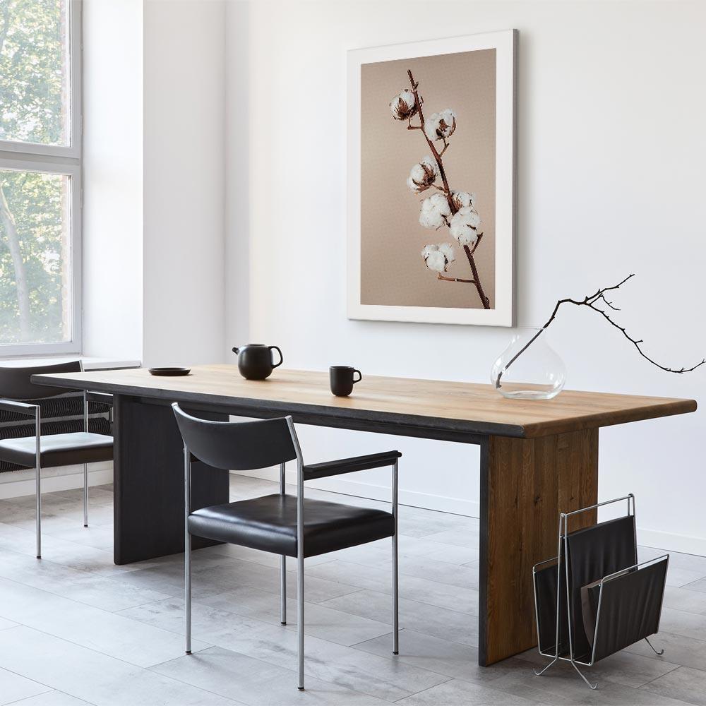 Leinwandbild - Softness of Cotton (1 Part) Vertical