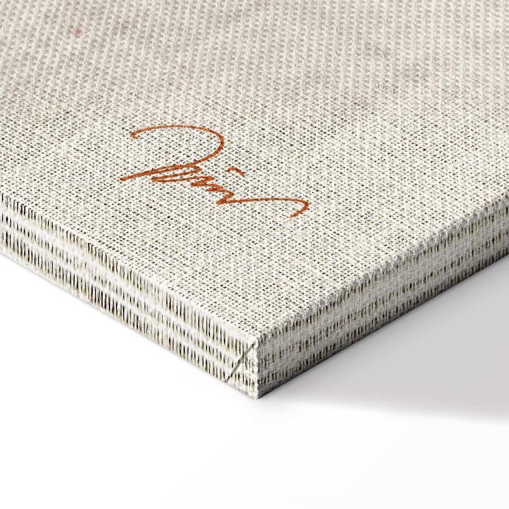 Leinwandbild - Golden Flora (1 Part) Vertical