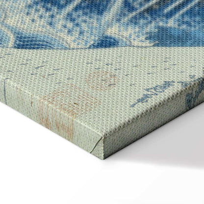 Leinwandbild - Hokusai Katsushika – Kirifuri Fall on Kurokami Mount