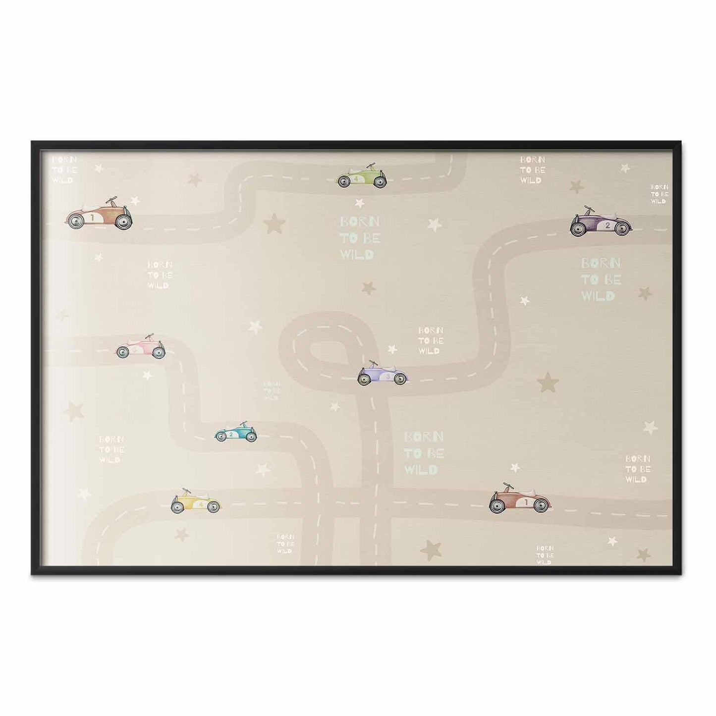 Poster - Racing Cars