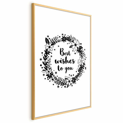 Poster - Best Wishes to You Artgeist