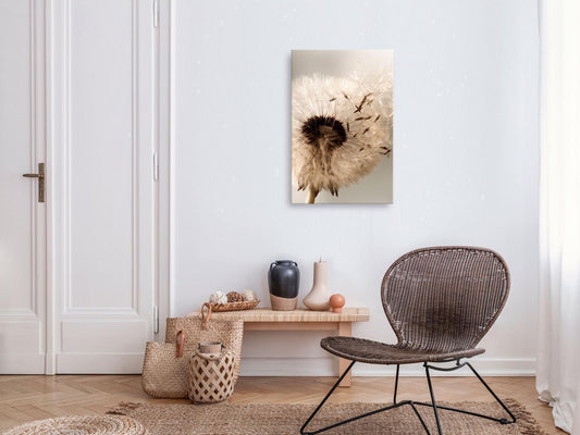 Leinwandbild „Sommer-Explosion“ – Farbenpracht des Sommers in Hochformat