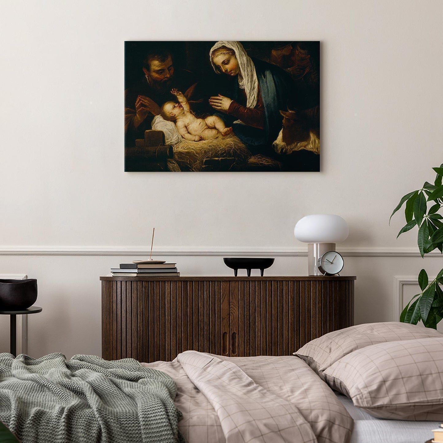 Leinwandbild Heilige Familie Tintoretto – Renaissance Meisterwerk