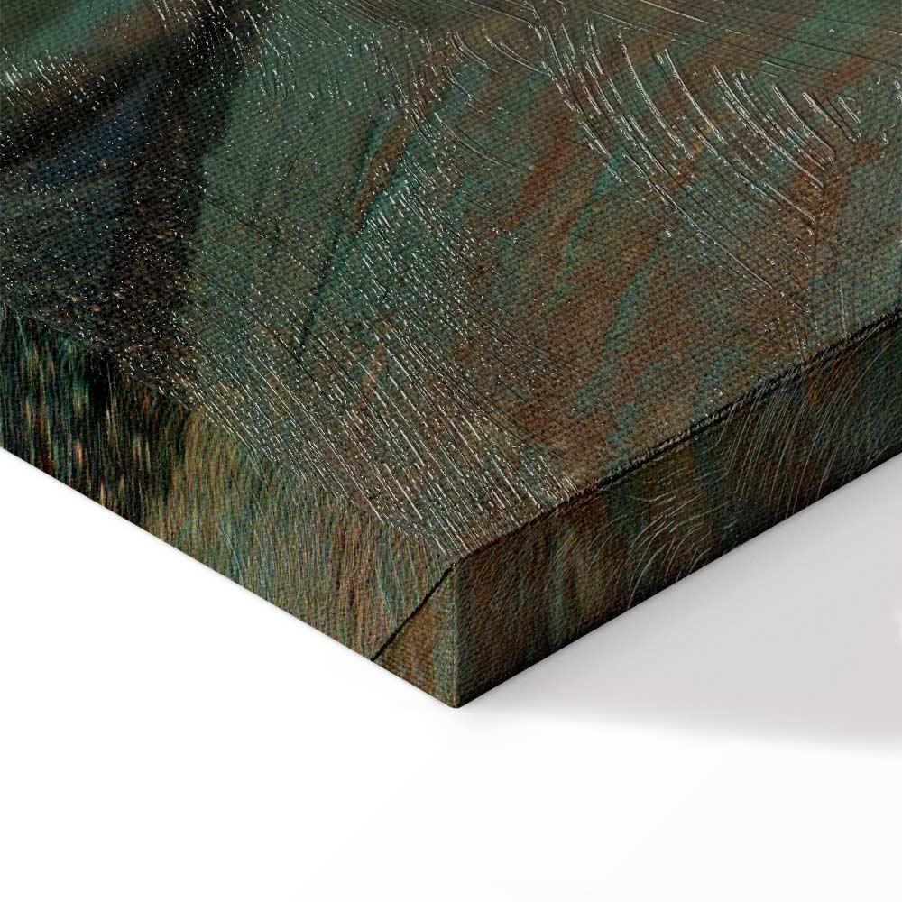 Leinwandbild - Vincent Van Gogh – Portrait of a one eyed man