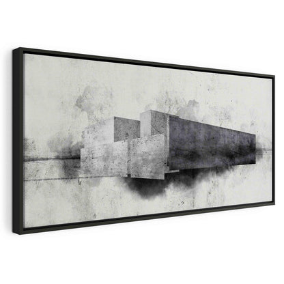 Leinwandbild Architectural Variation – Modernes Architekturmotiv für stilvolle Räume