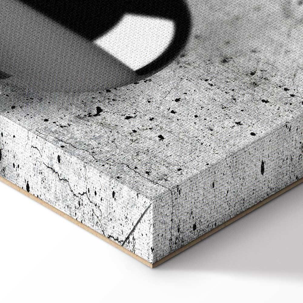 Leinwandbild - Balls and Concrete (5 Parts) Wide