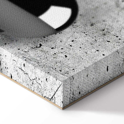 Leinwandbild - Balls and Concrete (5 Parts) Wide