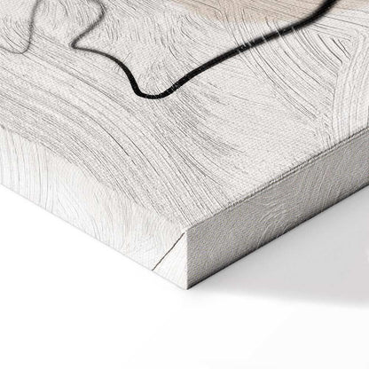 Leinwandbild - Romantic Morning (1 Part) Vertical