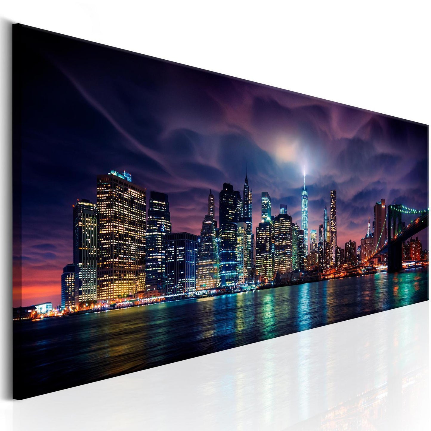 Leinwandbild - New York: Dark City
