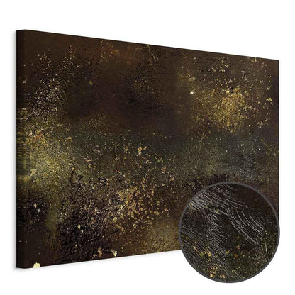 Leinwandbild - Golden Constellation (1 Part) Wide