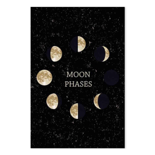 Leinwandbild - Lunar Cycle (1 Part) Vertical