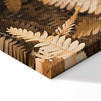 Leinwandbild - Mysterious Fern (1 Part) Vertical