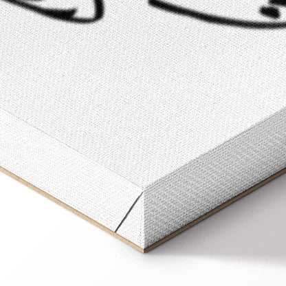 Leinwandbild - Cat Relaxing (1 Part) Vertical