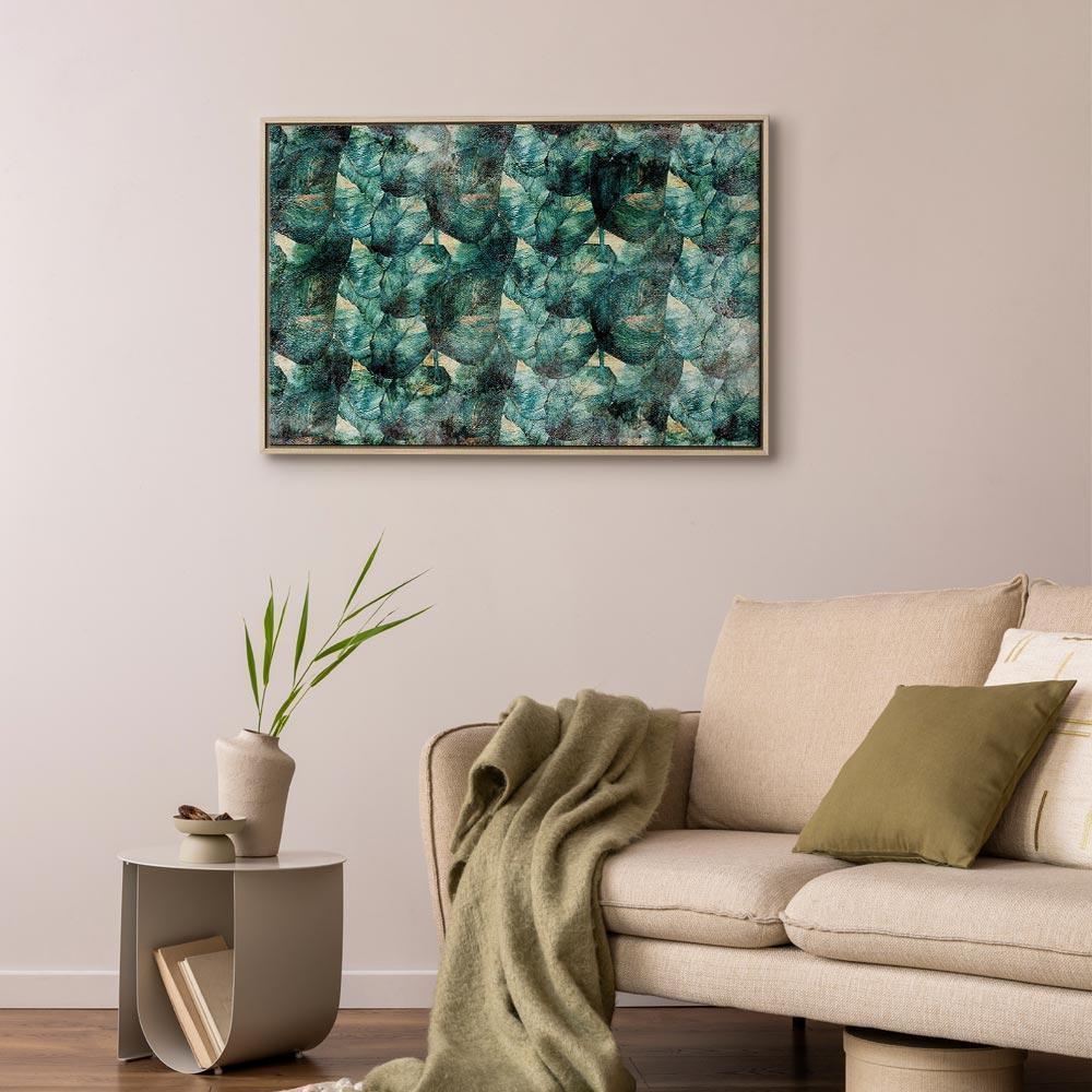 Leinwandbild - Green Thoughts (1 Part) Wide