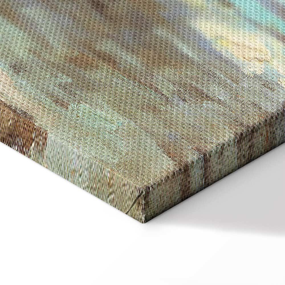 Leinwandbild - Vincent van Gogh – Fishing Boats on the Beach