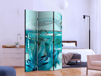 Paravent - Turquoise Idyll Artgeist