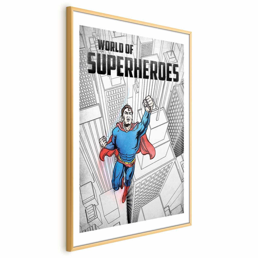 Poster - World of Superheroes Artgeist