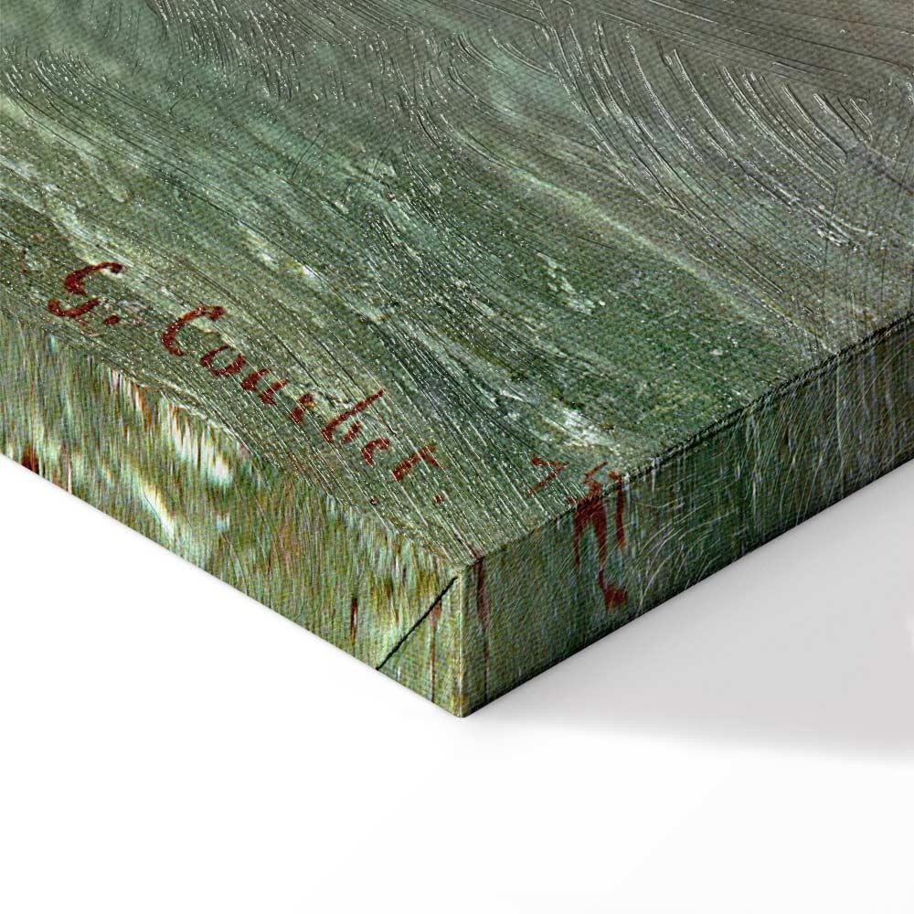 Leinwandbild - Gustave Courbet -Chillon Castle