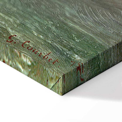 Leinwandbild - Gustave Courbet -Chillon Castle