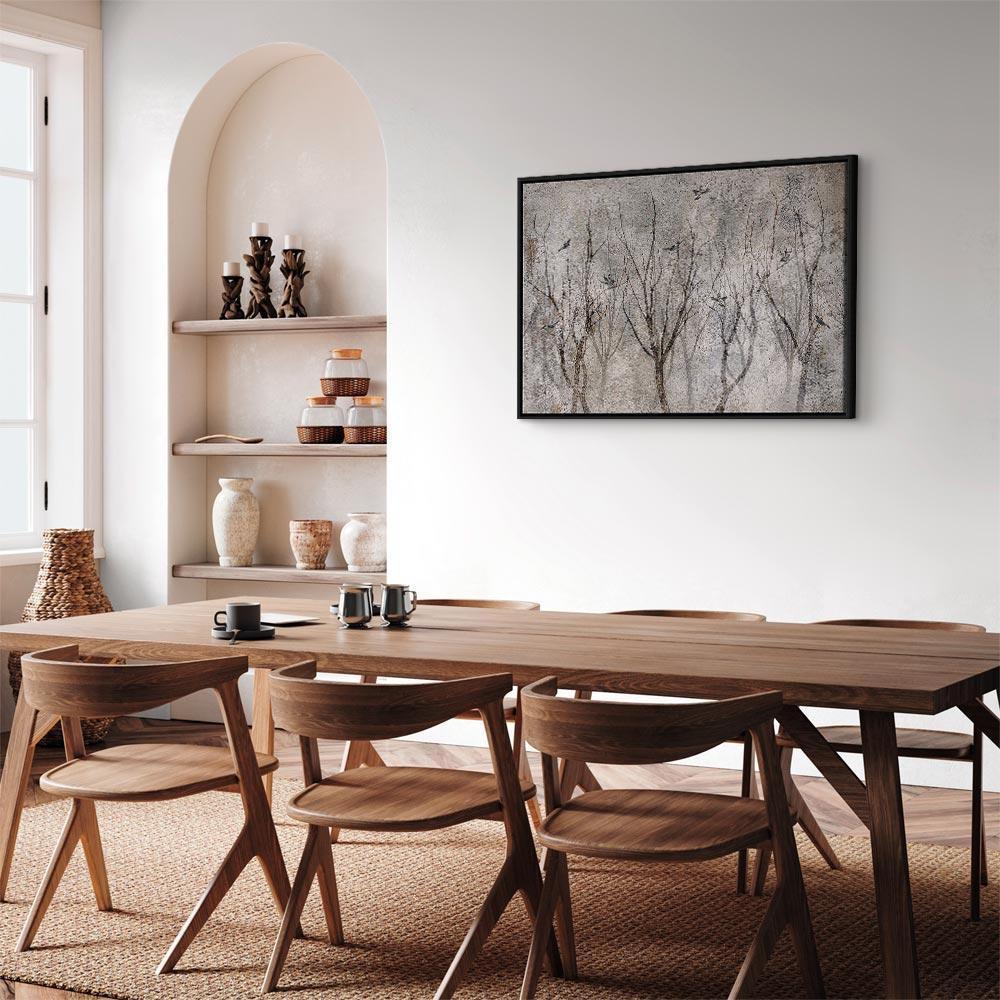 Leinwandbild - Singing in the Forest (1 Part) Wide