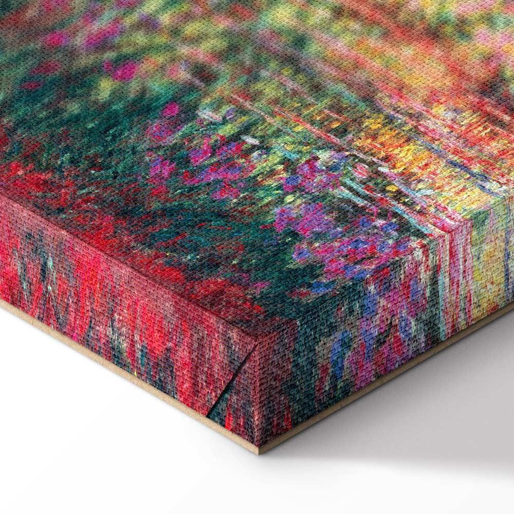 Leinwandbild - Claude Monet – The Japanese Footbridge