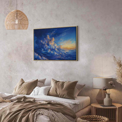 Leinwandbild - When the Sky Becomes a Canvas: Artistic Creation of Nature in the Clouds Artgeist