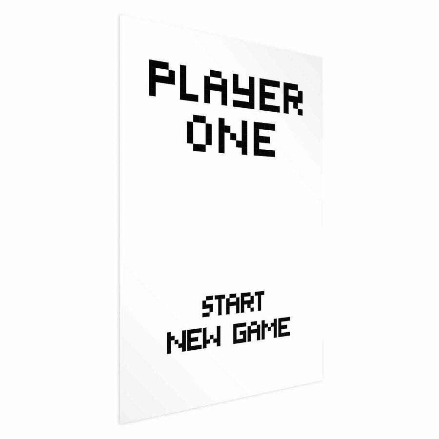 Poster - Start New Game Artgeist