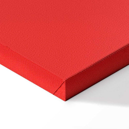 Leinwandbild - Torch Against the Backdrop of the French Flag