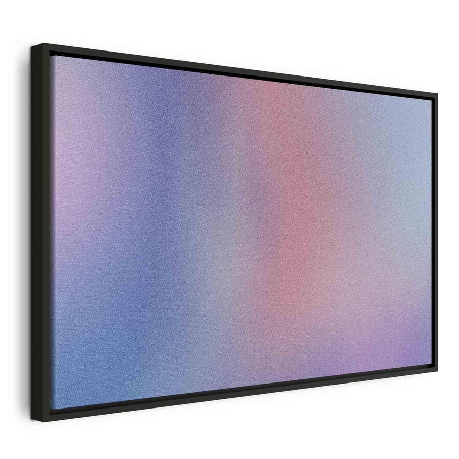 Leinwandbild - Rainbow Gradient - Delicate Multicolored Gradient Resembling Mist Artgeist