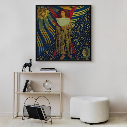 Leinwandbild - Dante Gabriel Rossetti – Dantis Amor