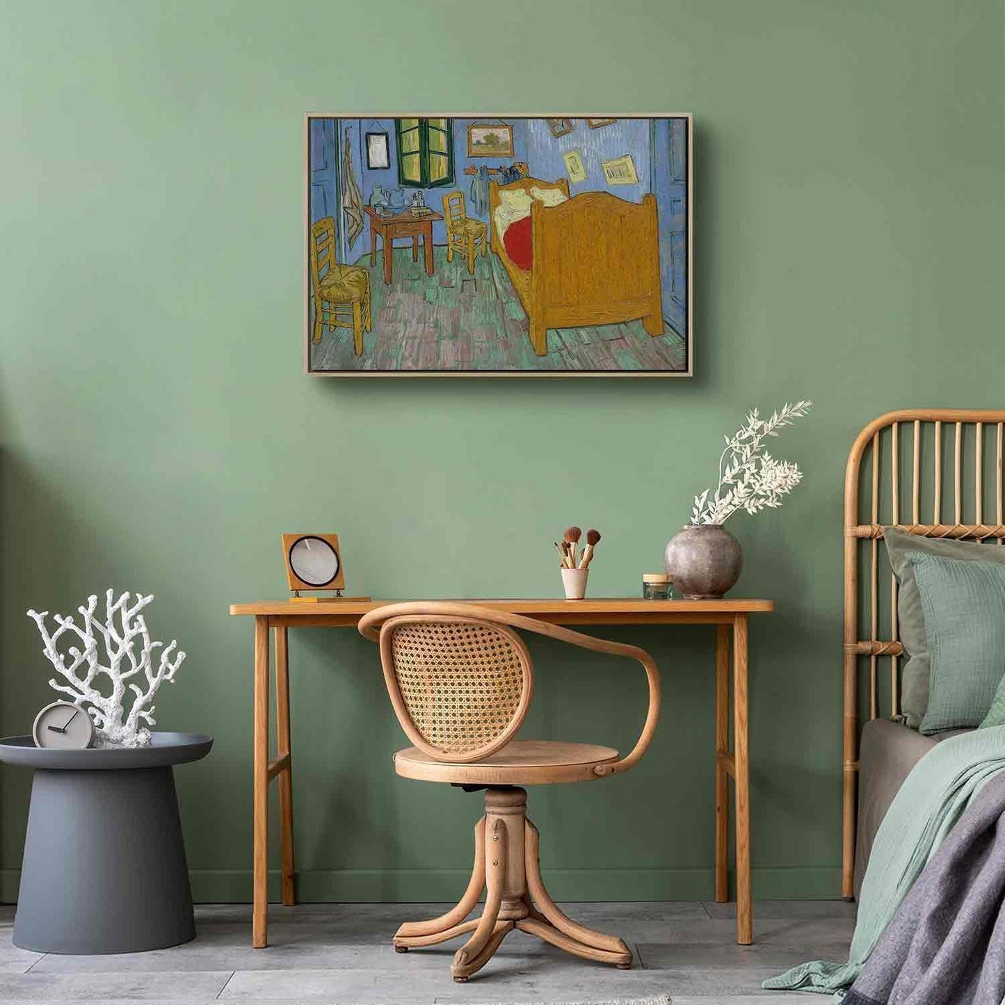Leinwandbild - La Chambre de Van Gog Artgeist