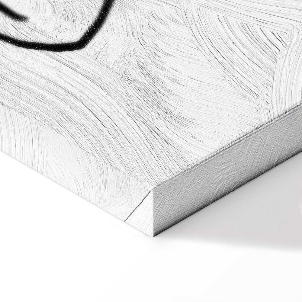 Leinwandbild - Uncertain Encouragement (1 Part) Vertical