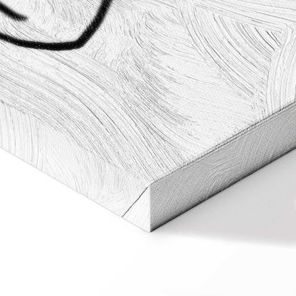 Leinwandbild - Uncertain Encouragement (1 Part) Vertical