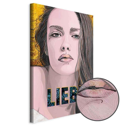 Leinwandbild - Liebe (1 Part) Vertical