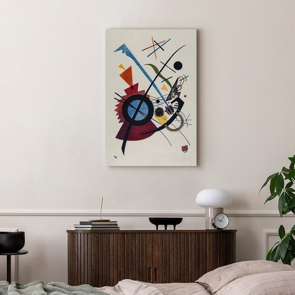 Leinwandbild - Wassily Kandinsky – Violett