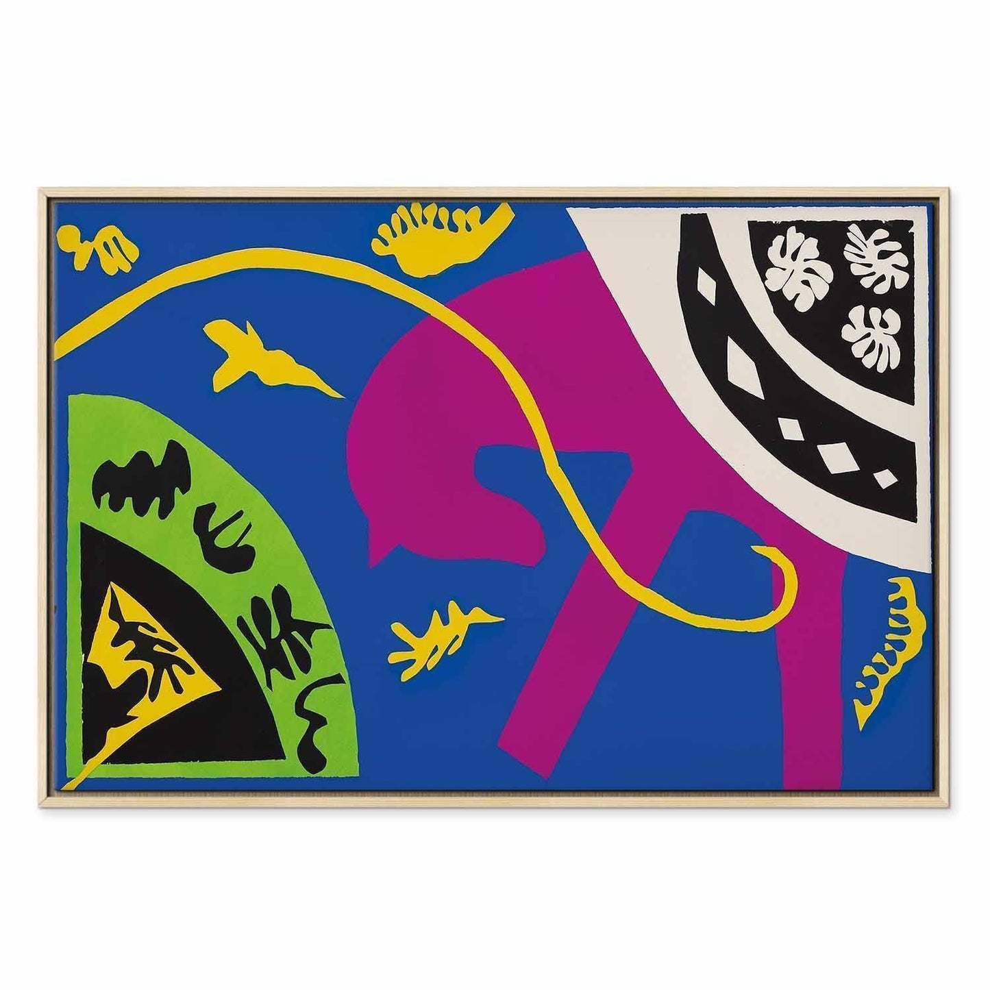 Leinwandbild - Henri Matisse – Horse, Rider and Clown (from Jazz)