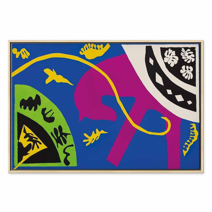 Leinwandbild - Henri Matisse – Horse, Rider and Clown (from Jazz)